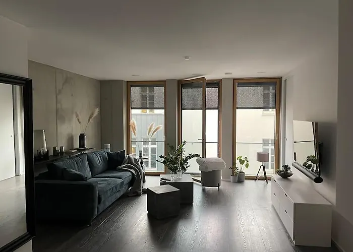 Smarte Businesswohnung Mit Whirpool Und Kamin Apartment